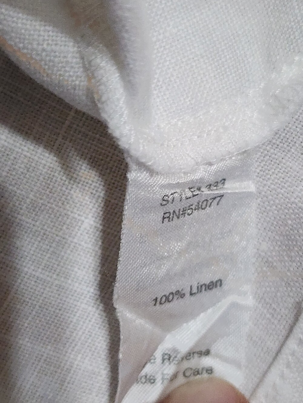 CAbi Womens Small Topside Topper White 100% Linen Jacket  Metal Buttons - Picture 8 of 14